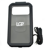 LGP MB11H Waterproof Bike/Motorcycle Mobile Phone Holder with 15W Fast Wireless & USB-C Charging – Handlebar Mount